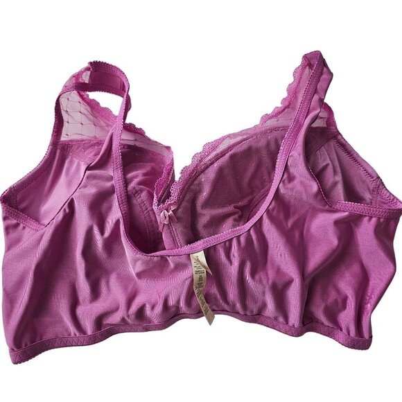 Rhonda Shear Pink Style 676 Shapewear  Leisure Bra in Size 3X - Picture 3 of 10